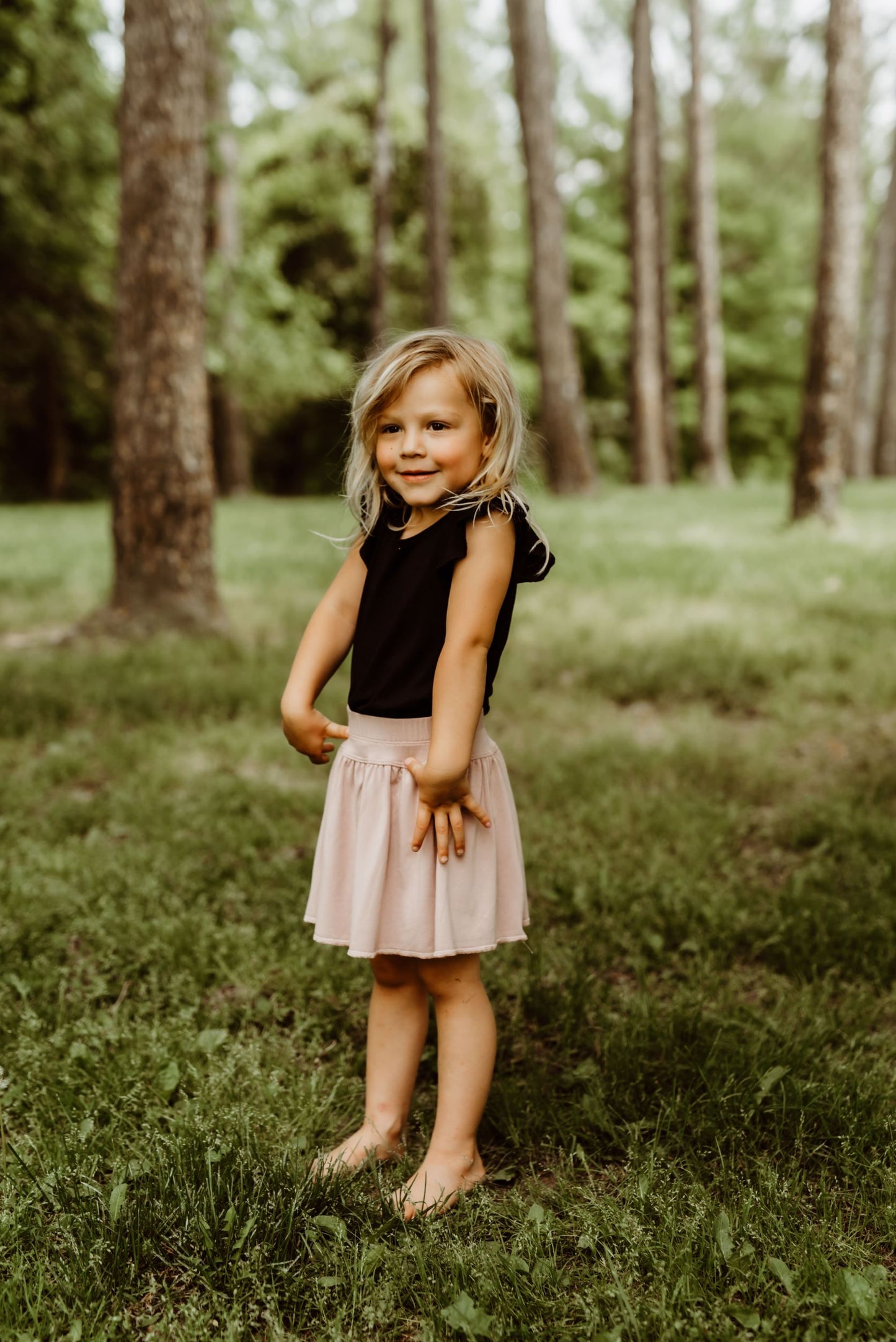 Flutter Top | Dusty Pink - One Kind Clothing, LLC