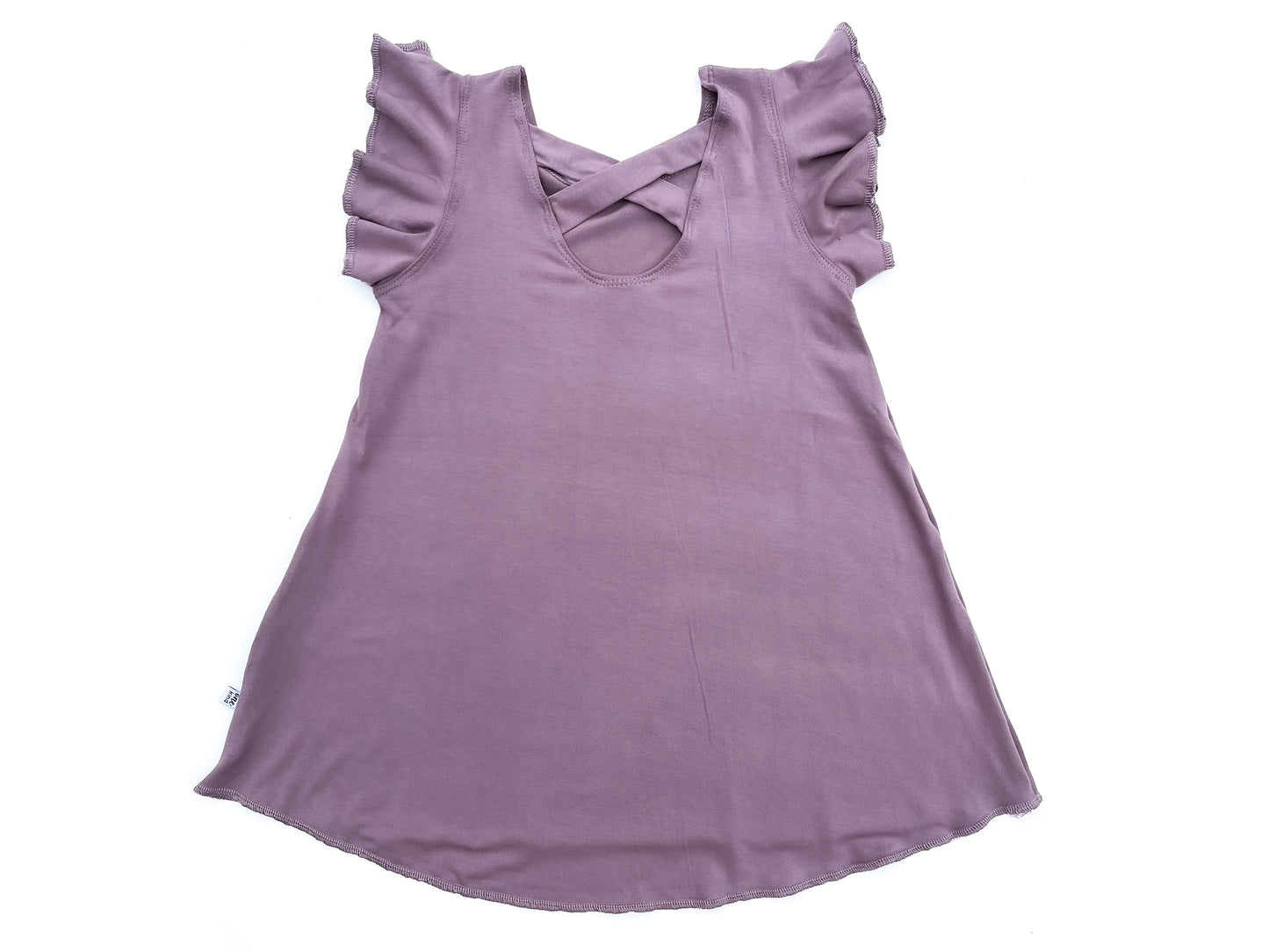 Cross Back Dress | Lavender - One Kind Clothing, LLC