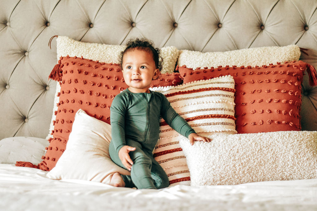 Double Zipper Bamboo Baby Sleeper