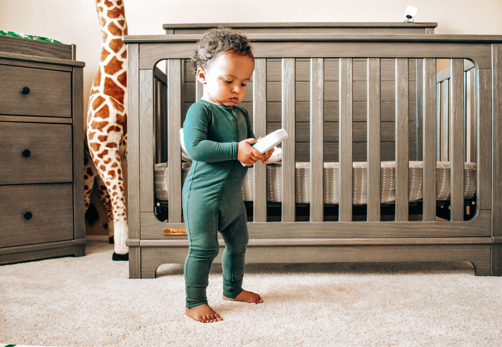 Double Zipper Bamboo Baby Sleeper | Moon Dance - One Kind Clothing, LLC