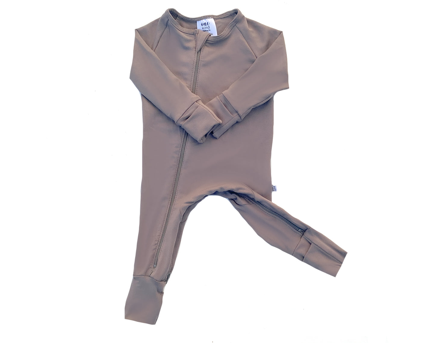 Double Zipper Bamboo Baby Sleeper - One Kind Clothing, LLC