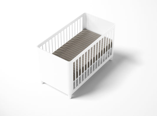 Mini Crib / Pack N Play Sheet | Moons - One Kind Clothing, LLC