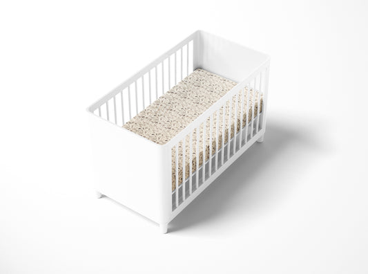 Mini Crib / Pack N Play Sheet | Yellow Floral - One Kind Clothing, LLC