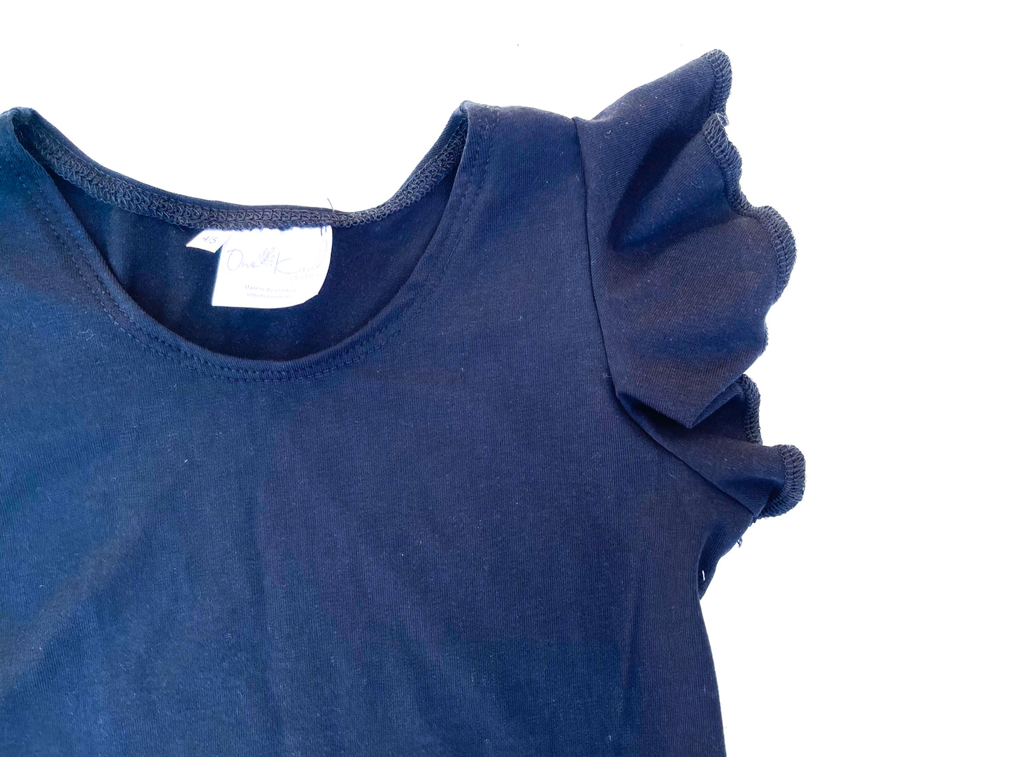 Flutter Top | Black - One Kind Clothing, LLC