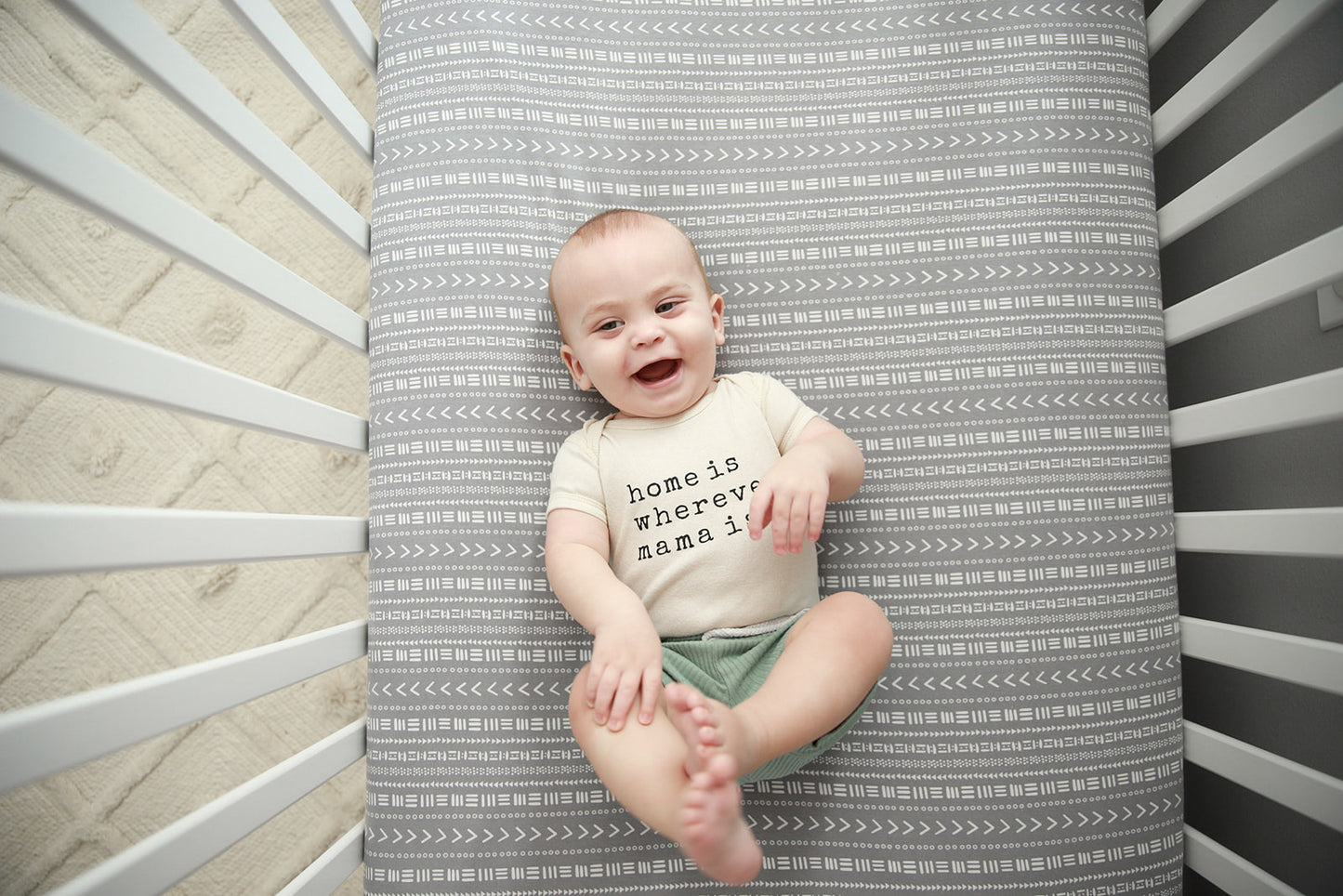 Crib Sheet | Mudcloth - One Kind Clothing, LLC