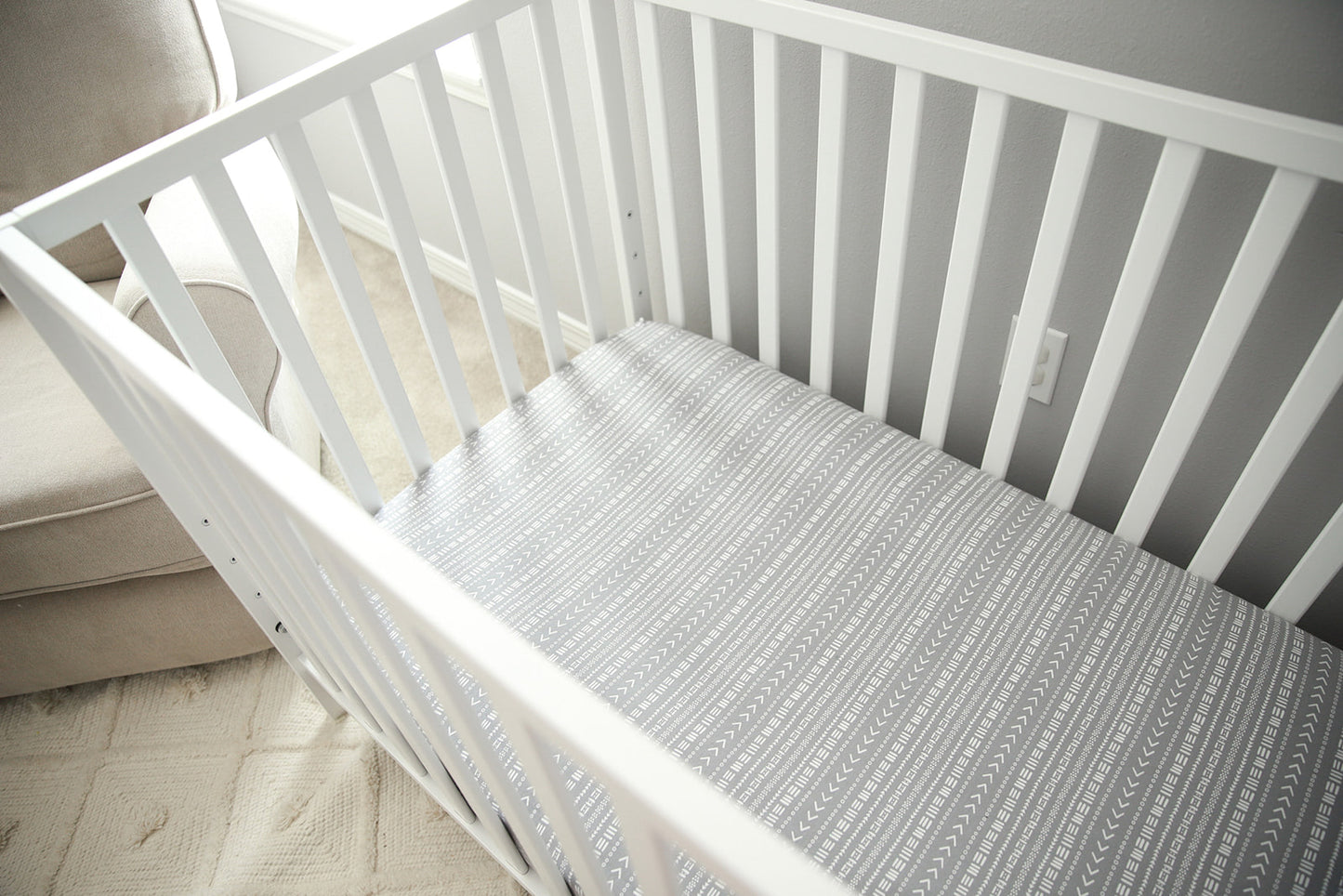 Crib Sheet | Mudcloth - One Kind Clothing, LLC