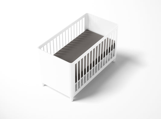 Mini Crib / Pack N Play Sheet | Shadow Gray - One Kind Clothing, LLC