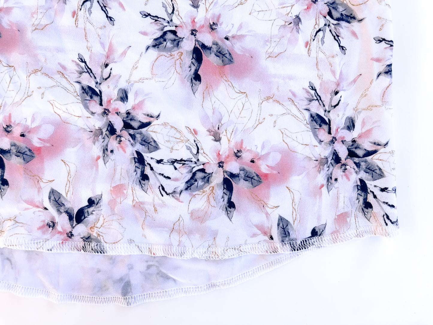 Slouchy Tee | Pink Floral - One Kind Clothing, LLC