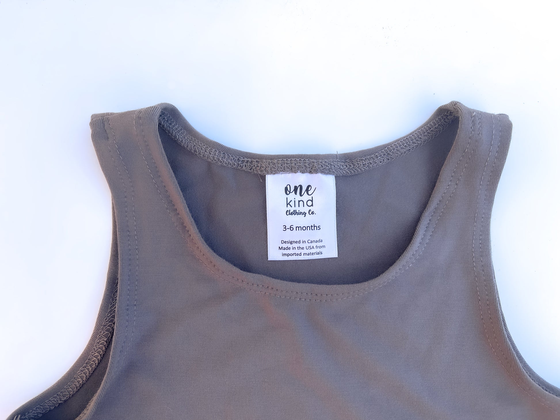Slouchy Tank | Shadow Gray - One Kind Clothing, LLC