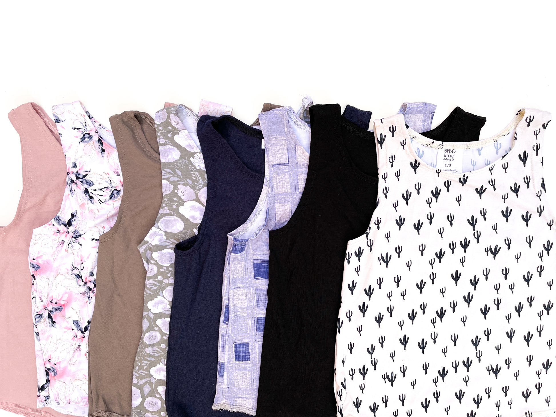 Slouchy Tank | Pink Floral - One Kind Clothing, LLC