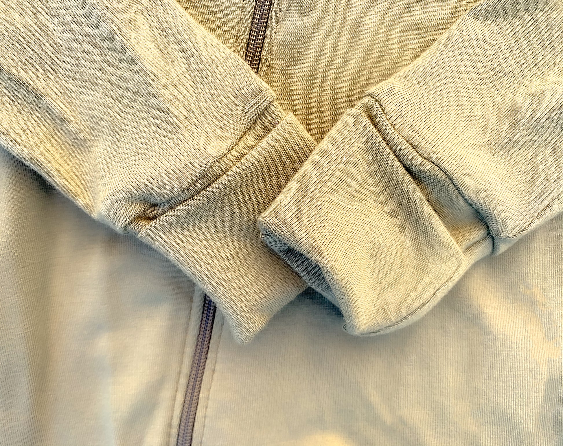 Double Zipper Bamboo Baby Sleeper | Olive - One Kind Clothing, LLC