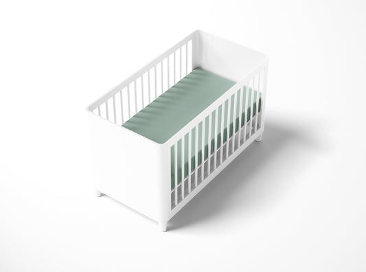 Mini Crib / Pack N Play Sheet | Eucalyptus - One Kind Clothing, LLC