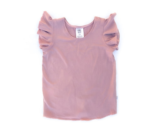 Flutter Top | Dusty Pink - One Kind Clothing, LLC