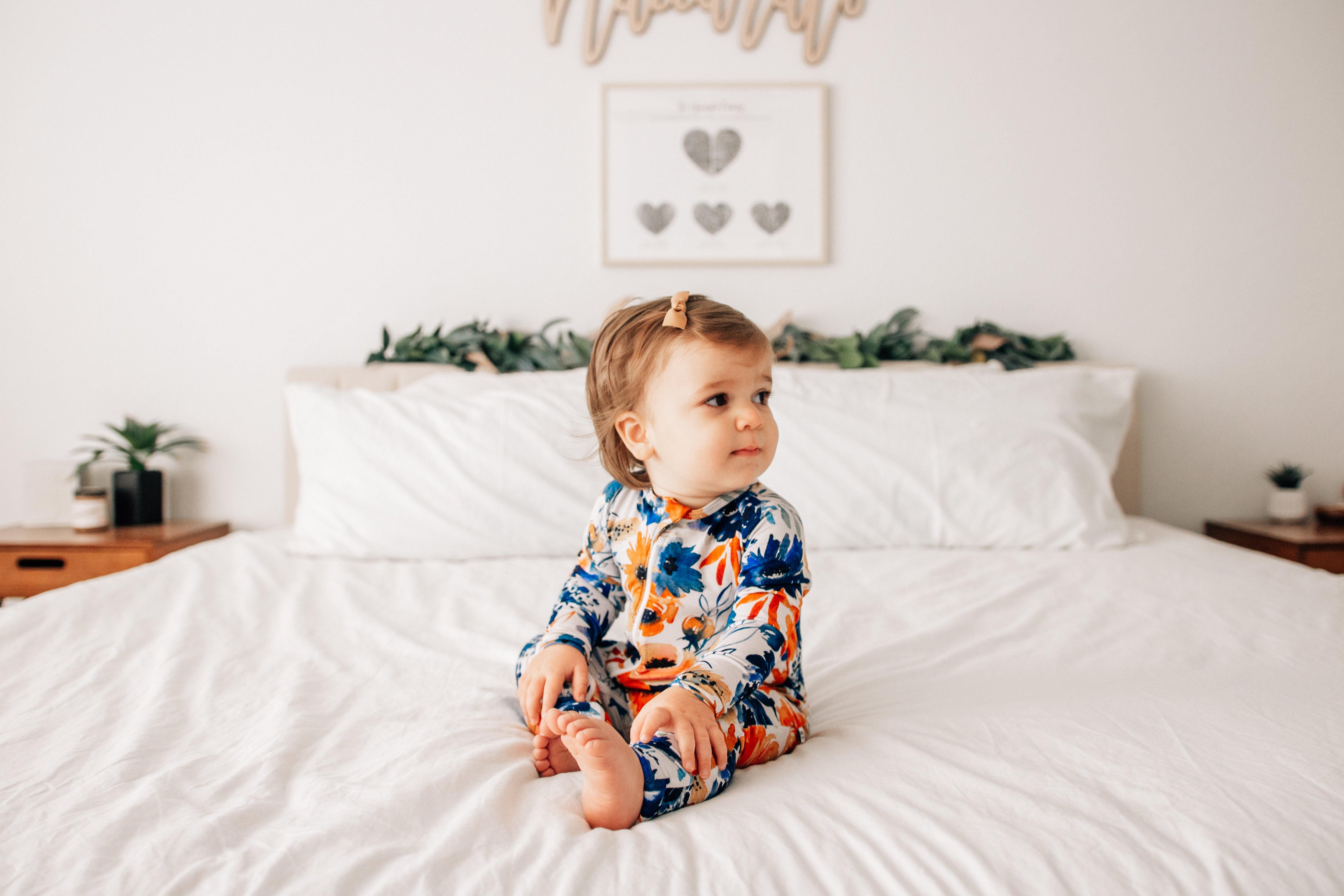 Floral baby online sleeper