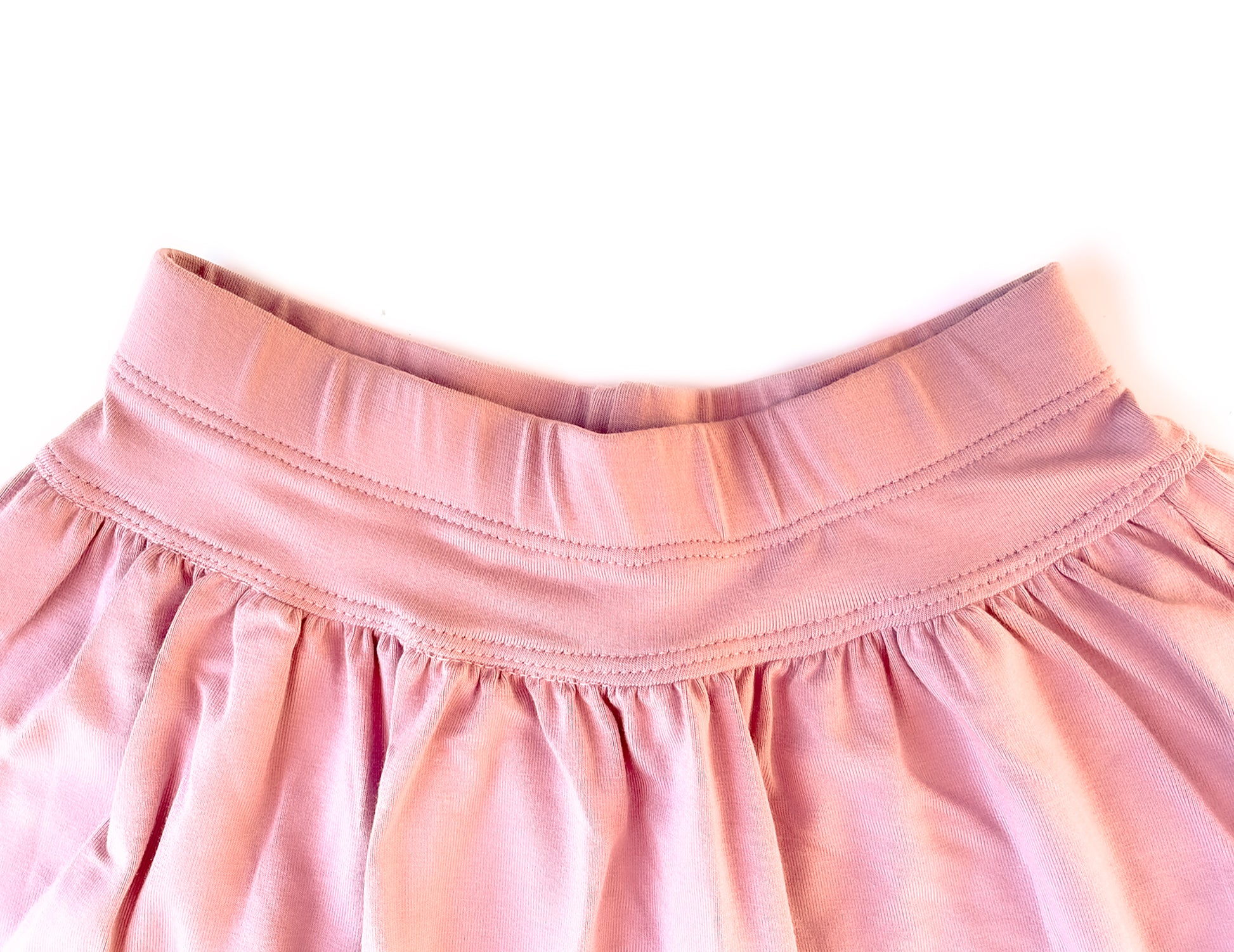 Peplum Skirt | Dusty Pink - One Kind Clothing, LLC
