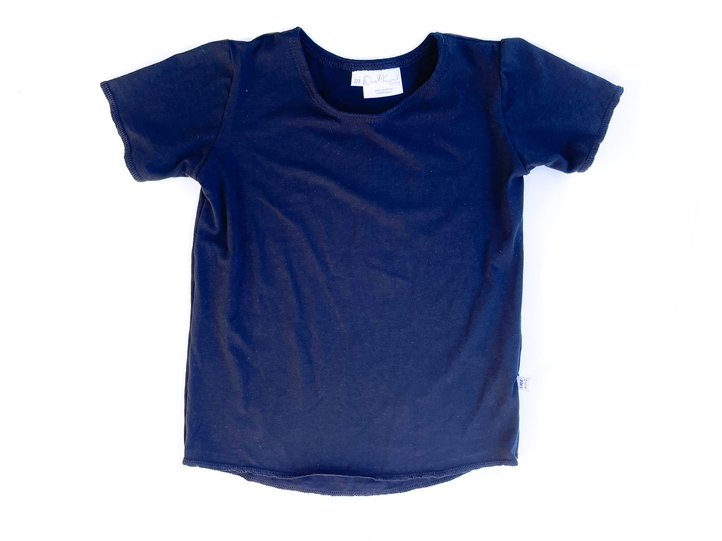 Slouchy Tee | Navy Blue - One Kind Clothing, LLC