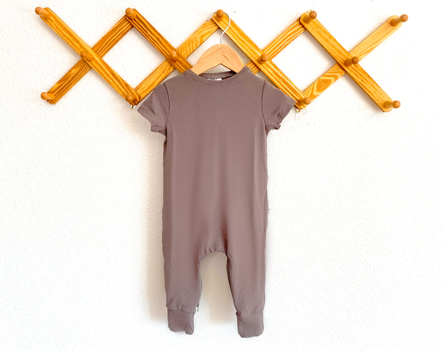 T-Shirt Zipper Romper - One Kind Clothing, LLC